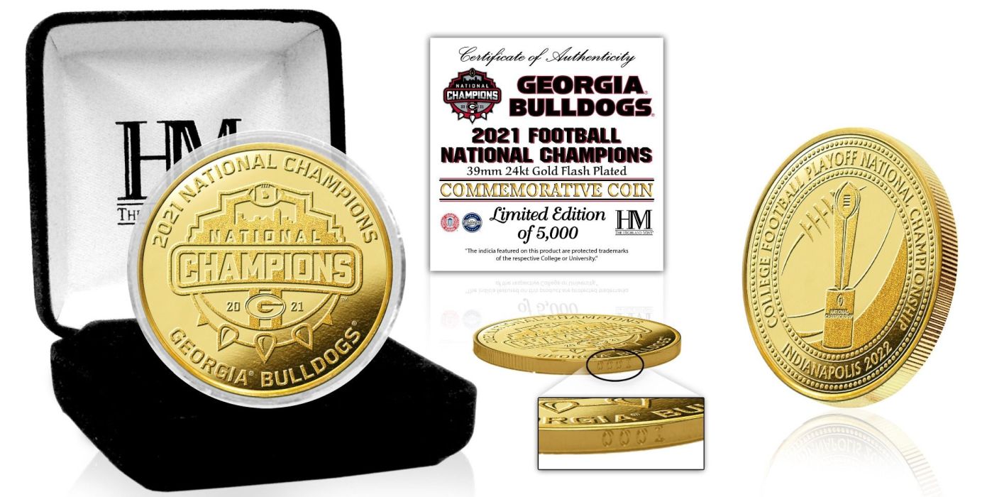 Highland Mint 2021 National Champions Georgia Bulldogs